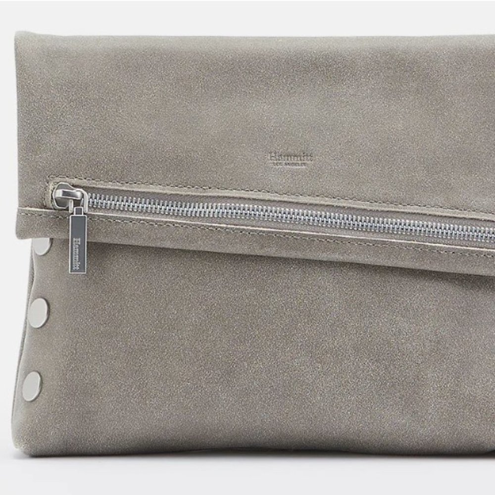 Hammitt Leather VIP Crossbody in Pewter